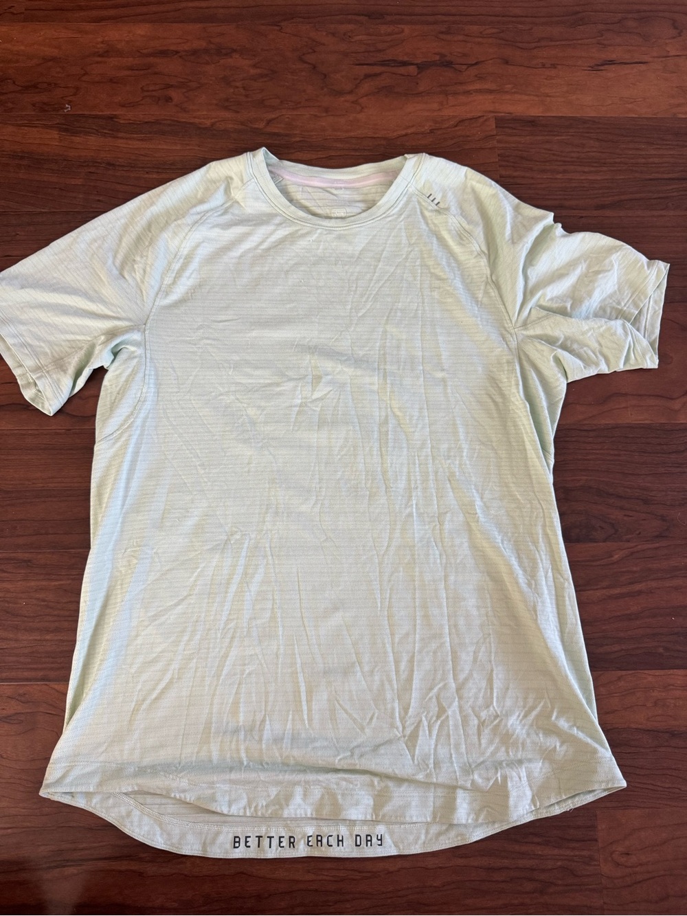 lululemon athletica Light Mint Short Sleeve Crew Tee